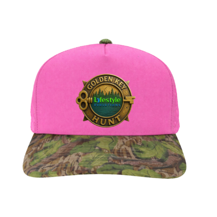 The Seek- Golden Key Hunt Pink Camo Hat